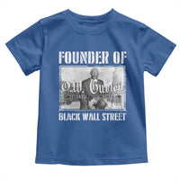 Founder Of Black Wall Street O.W. Gurley Toddler T Shirt Black History Month
