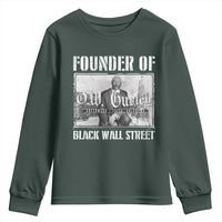 Founder Of Black Wall Street O.W. Gurley Youth Sweatshirt Black History Month