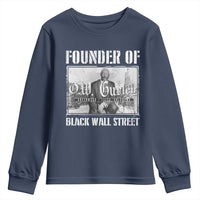 Founder Of Black Wall Street O.W. Gurley Youth Sweatshirt Black History Month
