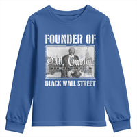 Founder Of Black Wall Street O.W. Gurley Youth Sweatshirt Black History Month