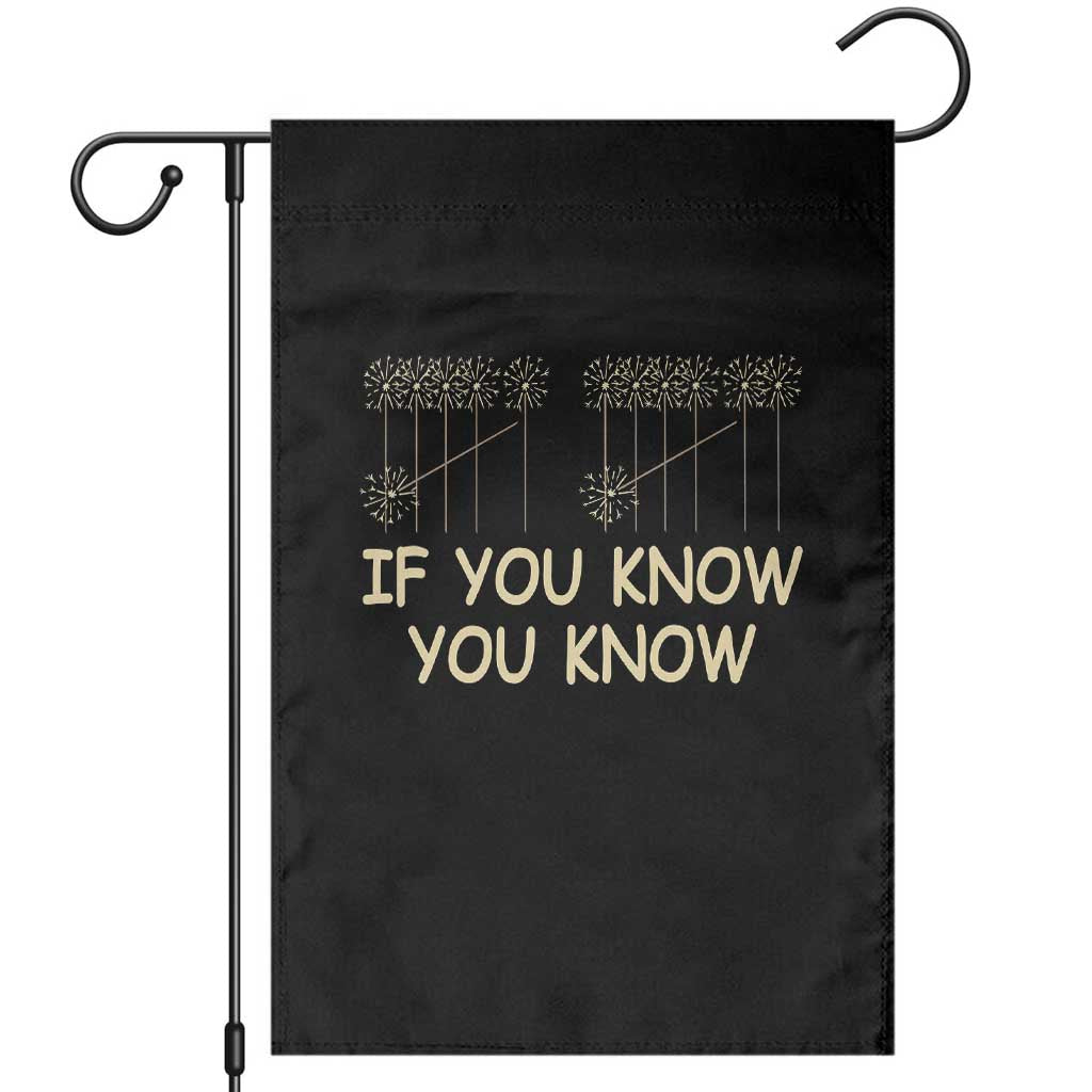 Funny 67 New Year Garden Flag If You Know You Know Six Seven Meme Sparklers - Wonder Print Shop