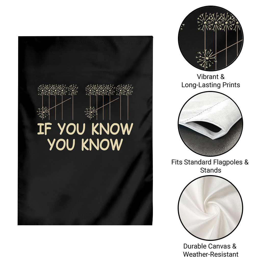 Funny 67 New Year Garden Flag If You Know You Know Six Seven Meme Sparklers - Wonder Print Shop