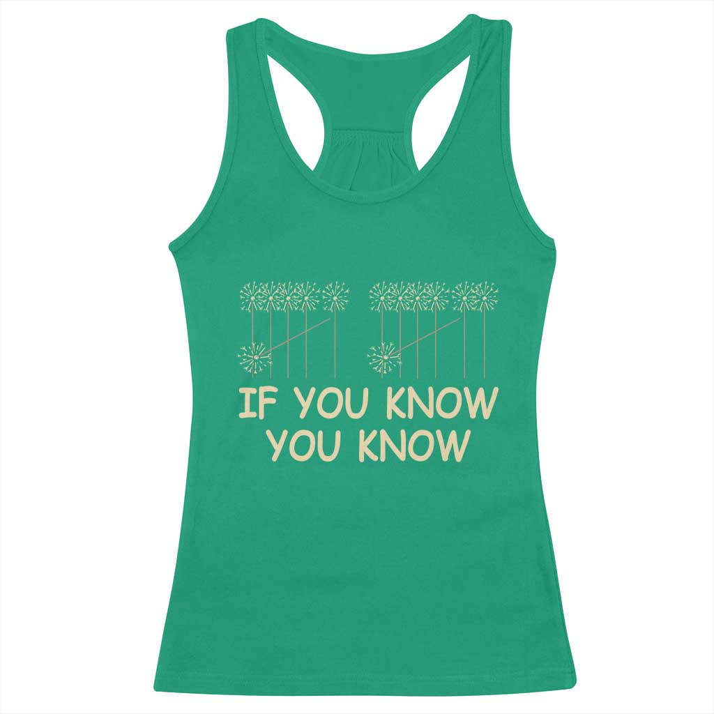 Funny 67 New Year Racerback Tank Top If You Know You Know Six Seven Meme Sparklers - Wonder Print Shop