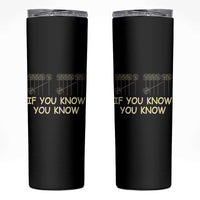 Funny 67 New Year Skinny Tumbler If You Know You Know Six Seven Meme Sparklers - Wonder Print Shop