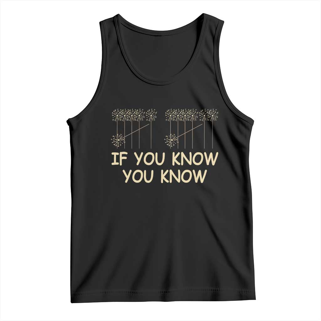Funny 67 New Year Tank Top If You Know You Know Six Seven Meme Sparklers - Wonder Print Shop