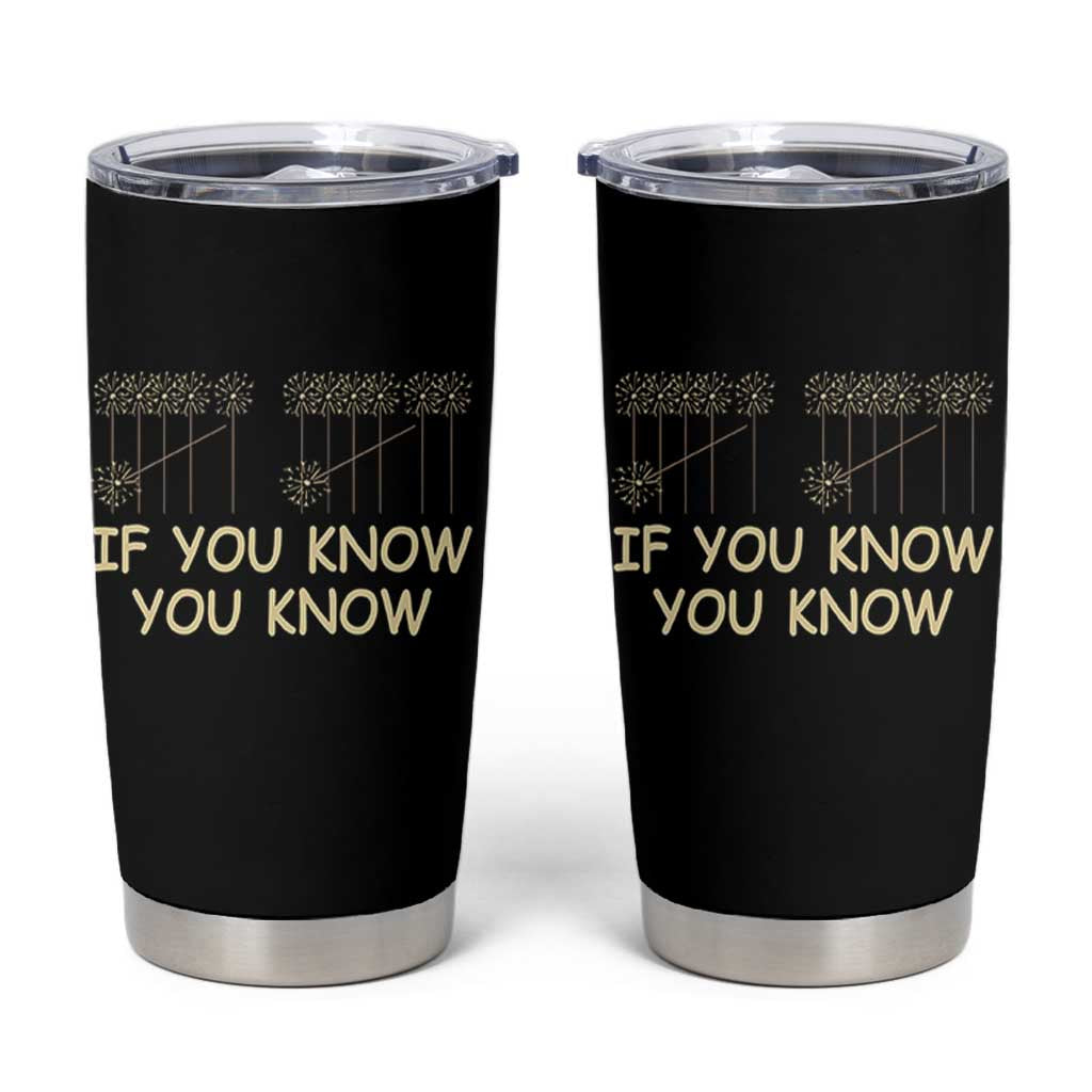 Funny 67 New Year Tumbler Cup If You Know You Know Six Seven Meme Sparklers - Wonder Print Shop