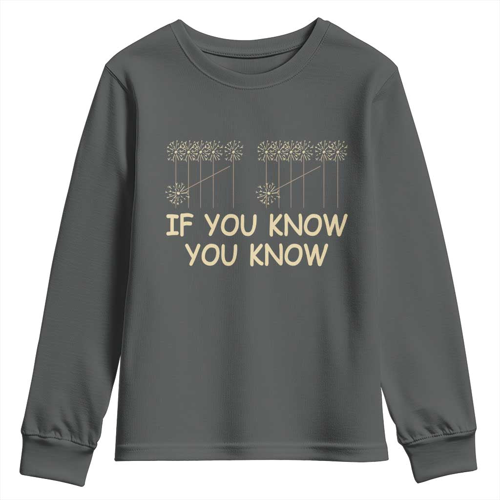 Funny 67 New Year Youth Sweatshirt If You Know You Know Six Seven Meme Sparklers - Wonder Print Shop