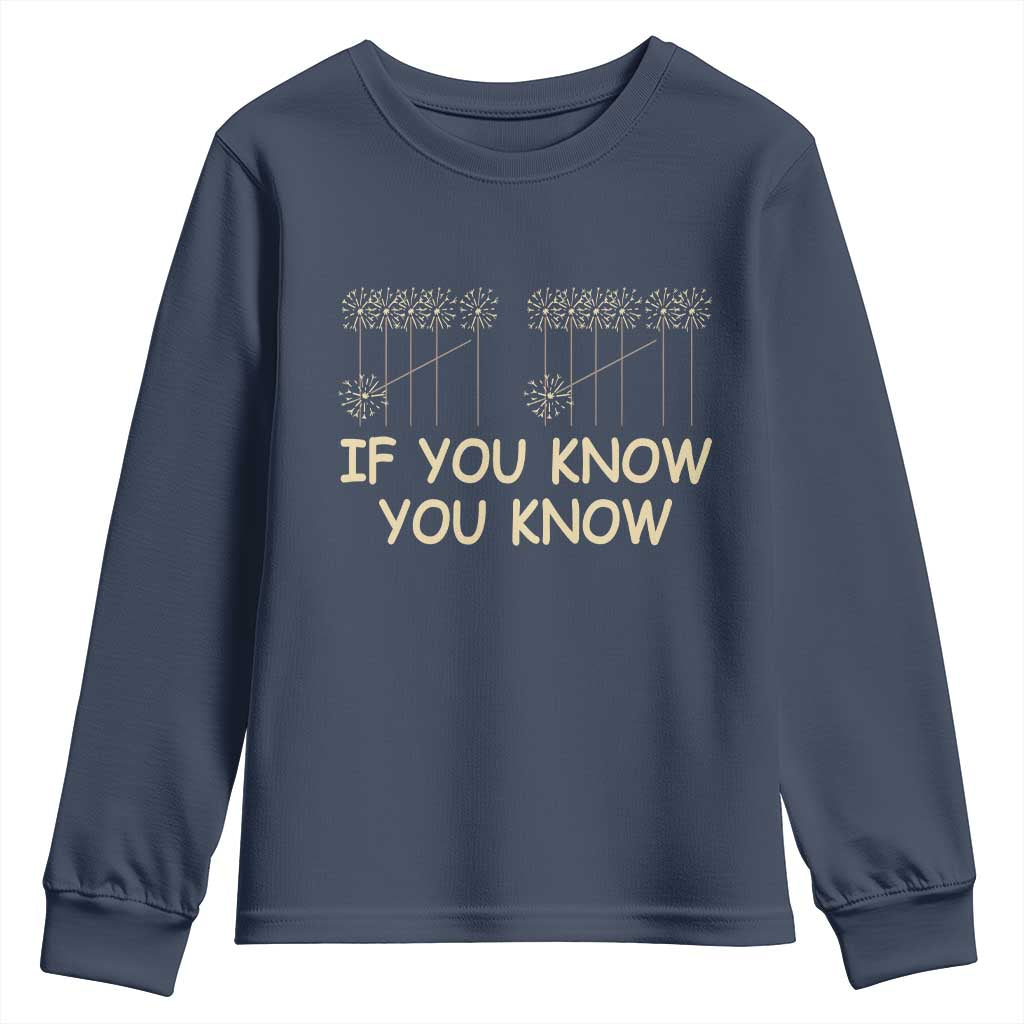 Funny 67 New Year Youth Sweatshirt If You Know You Know Six Seven Meme Sparklers - Wonder Print Shop
