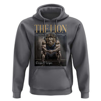 Funny The Lion Doesnt Wipe Hoodie Gen Z Joke Brainrot Raunchy Meme