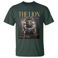 Funny The Lion Doesnt Wipe T Shirt Gen Z Joke Brainrot Raunchy Meme