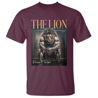 Funny The Lion Doesnt Wipe T Shirt Gen Z Joke Brainrot Raunchy Meme