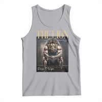 Funny The Lion Doesnt Wipe Tank Top Gen Z Joke Brainrot Raunchy Meme