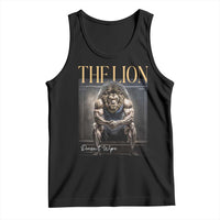 Funny The Lion Doesnt Wipe Tank Top Gen Z Joke Brainrot Raunchy Meme