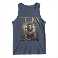 Funny The Lion Doesnt Wipe Tank Top Gen Z Joke Brainrot Raunchy Meme