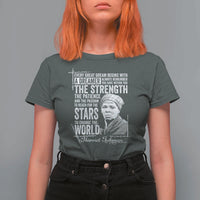 Harriet Tubman Quote T Shirt For Women Every Great Dream Begins With A Dreamer Black History