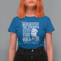 Harriet Tubman Quote T Shirt For Women Every Great Dream Begins With A Dreamer Black History