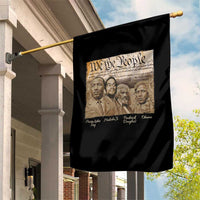 Civil Right Leaders Garden Flag Martin Luther King Malcolm X Frederick Douglass Obama Black History Month