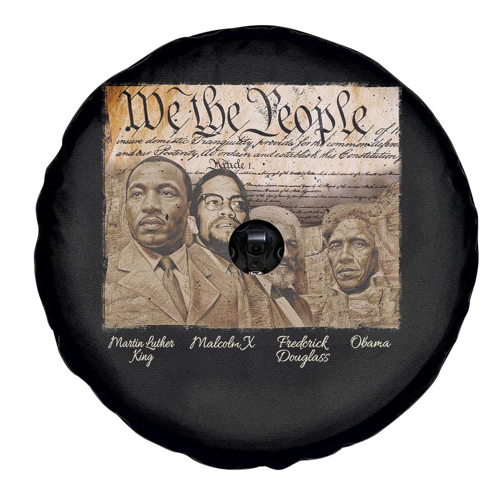 Civil Right Leaders Spare Tire Cover Martin Luther King Malcolm X Frederick Douglass Obama Black History Month
