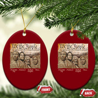Civil Right Leaders Ceramic Ornament Martin Luther King Malcolm X Frederick Douglass Obama Black History Month