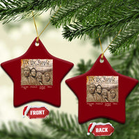 Civil Right Leaders Ceramic Ornament Martin Luther King Malcolm X Frederick Douglass Obama Black History Month