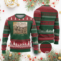 Civil Right Leaders Ugly Christmas Sweater Martin Luther King Malcolm X Frederick Douglass Obama Black History Month