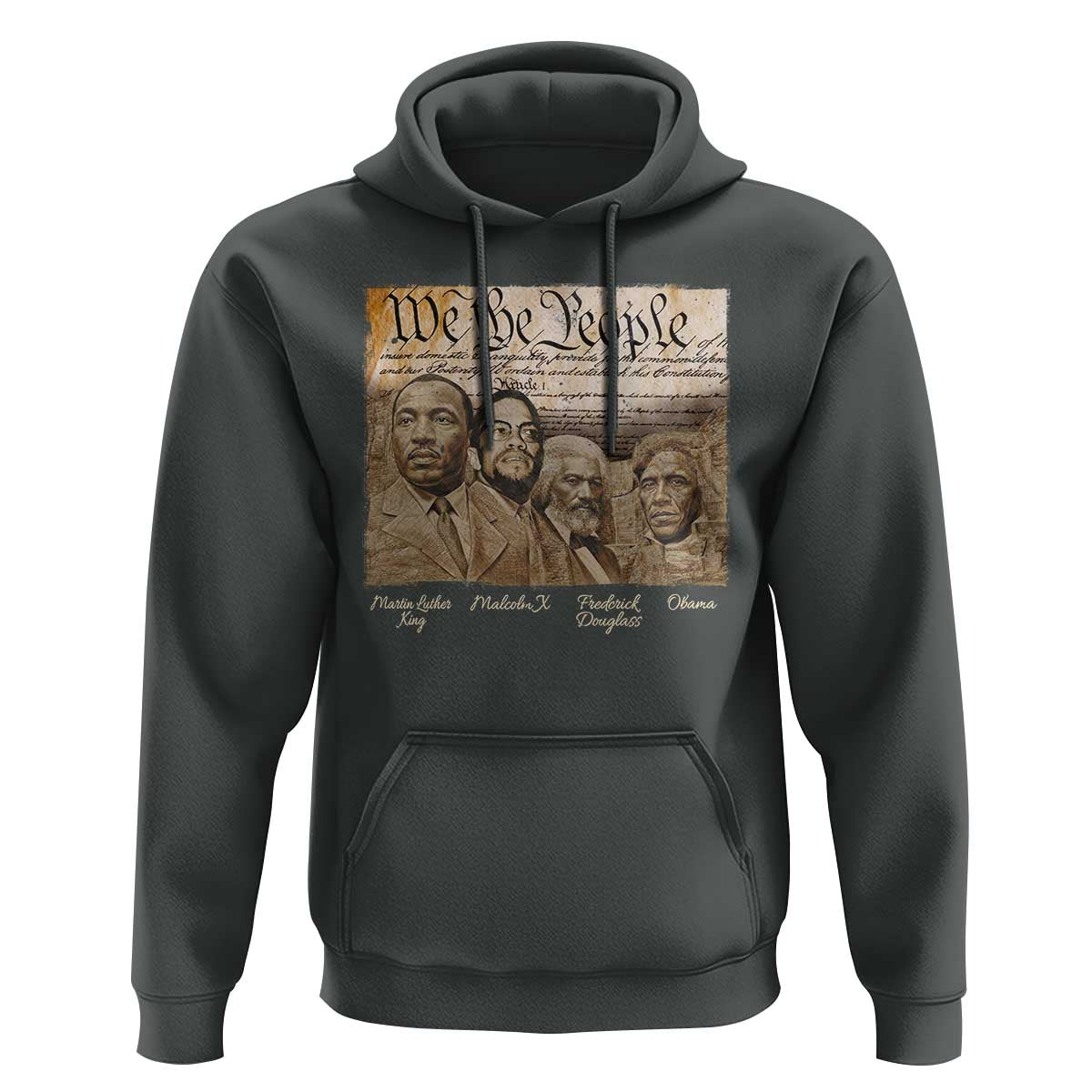 Civil Right Leaders Hoodie Martin Luther King Malcolm X Frederick Douglass Obama Black History Month