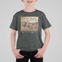 Civil Right Leaders T Shirt For Kid Martin Luther King Malcolm X Frederick Douglass Obama Black History Month