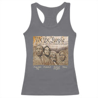 Civil Right Leaders Racerback Tank Top Martin Luther King Malcolm X Frederick Douglass Obama Black History Month