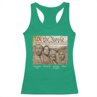 Civil Right Leaders Racerback Tank Top Martin Luther King Malcolm X Frederick Douglass Obama Black History Month
