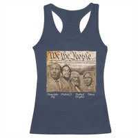 Civil Right Leaders Racerback Tank Top Martin Luther King Malcolm X Frederick Douglass Obama Black History Month