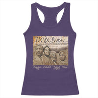 Civil Right Leaders Racerback Tank Top Martin Luther King Malcolm X Frederick Douglass Obama Black History Month