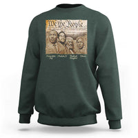 Civil Right Leaders Sweatshirt Martin Luther King Malcolm X Frederick Douglass Obama Black History Month