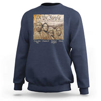 Civil Right Leaders Sweatshirt Martin Luther King Malcolm X Frederick Douglass Obama Black History Month