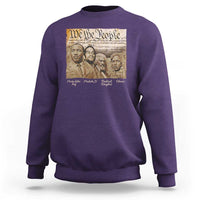 Civil Right Leaders Sweatshirt Martin Luther King Malcolm X Frederick Douglass Obama Black History Month
