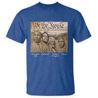 Civil Right Leaders T Shirt Martin Luther King Malcolm X Frederick Douglass Obama Black History Month