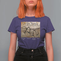 Civil Right Leaders T Shirt For Women Martin Luther King Malcolm X Frederick Douglass Obama Black History Month