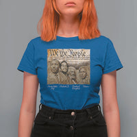 Civil Right Leaders T Shirt For Women Martin Luther King Malcolm X Frederick Douglass Obama Black History Month