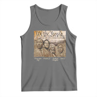 Civil Right Leaders Tank Top Martin Luther King Malcolm X Frederick Douglass Obama Black History Month