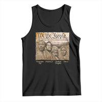 Civil Right Leaders Tank Top Martin Luther King Malcolm X Frederick Douglass Obama Black History Month