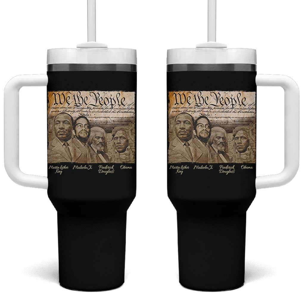 Civil Right Leaders Tumbler With Handle Martin Luther King Malcolm X Frederick Douglass Obama Black History Month