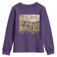 Civil Right Leaders Youth Sweatshirt Martin Luther King Malcolm X Frederick Douglass Obama Black History Month