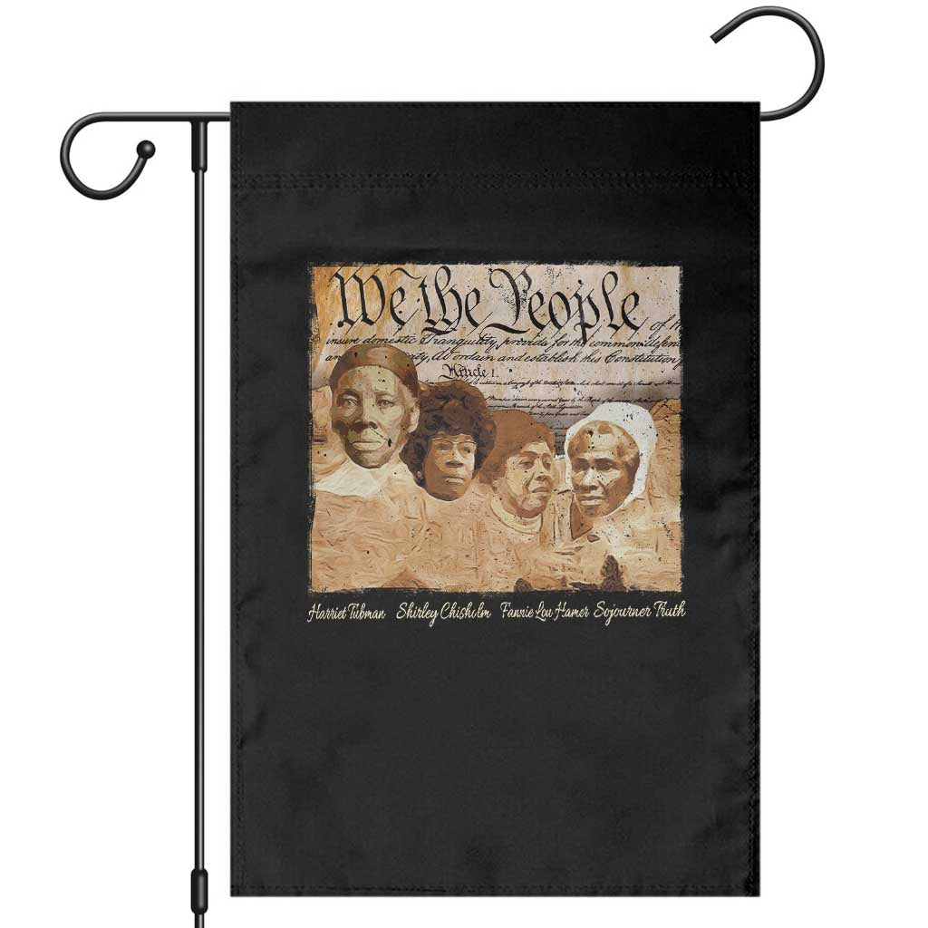 Black Women Leaders Garden Flag Harriet Tubman Shirley Fannie Hamer Sojourner Truth Black History Month