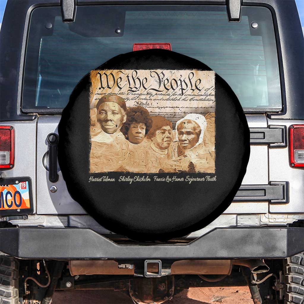 Black Women Leaders Spare Tire Cover Harriet Tubman Shirley Fannie Hamer Sojourner Truth Black History Month