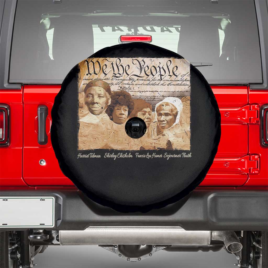 Black Women Leaders Spare Tire Cover Harriet Tubman Shirley Fannie Hamer Sojourner Truth Black History Month