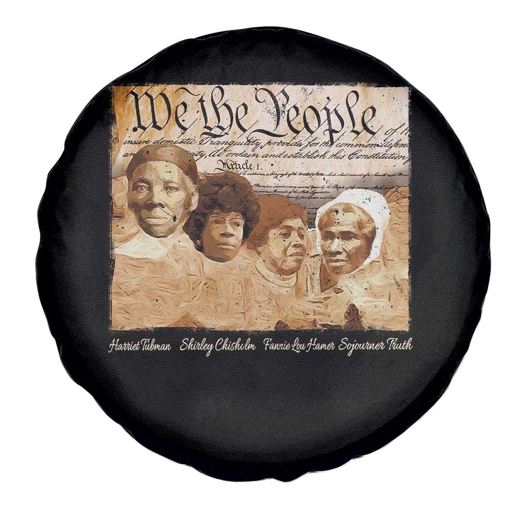 Black Women Leaders Spare Tire Cover Harriet Tubman Shirley Fannie Hamer Sojourner Truth Black History Month
