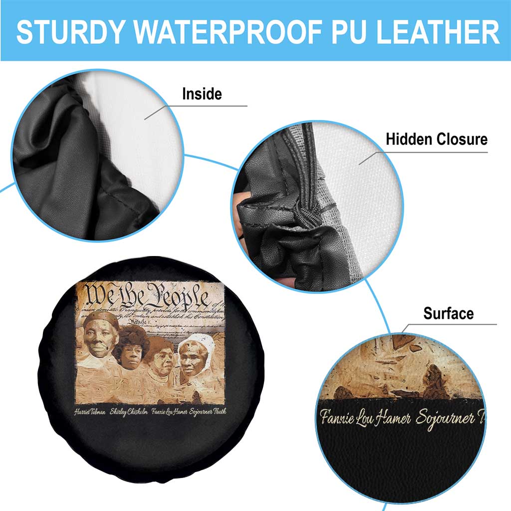 Black Women Leaders Spare Tire Cover Harriet Tubman Shirley Fannie Hamer Sojourner Truth Black History Month
