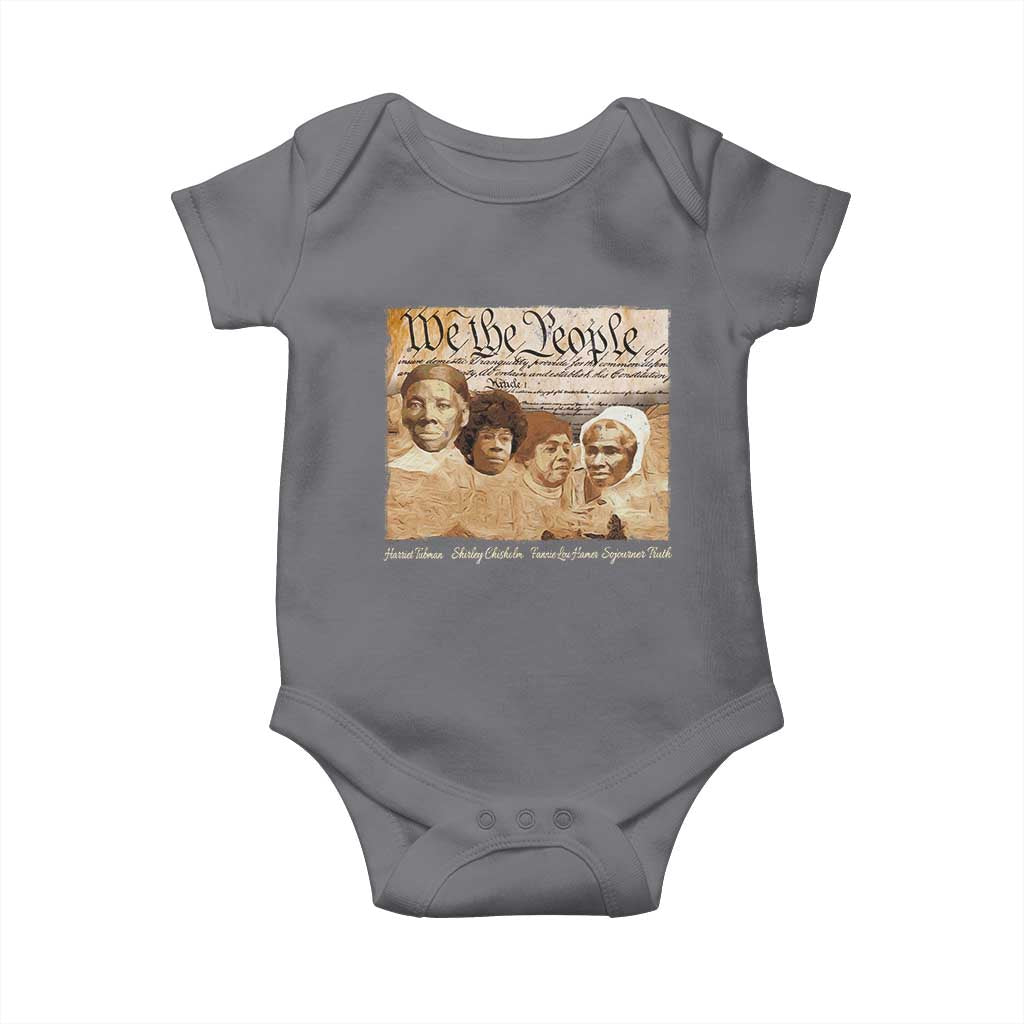 Black Women Leaders Baby Onesie Harriet Tubman Shirley Fannie Hamer Sojourner Truth Black History Month