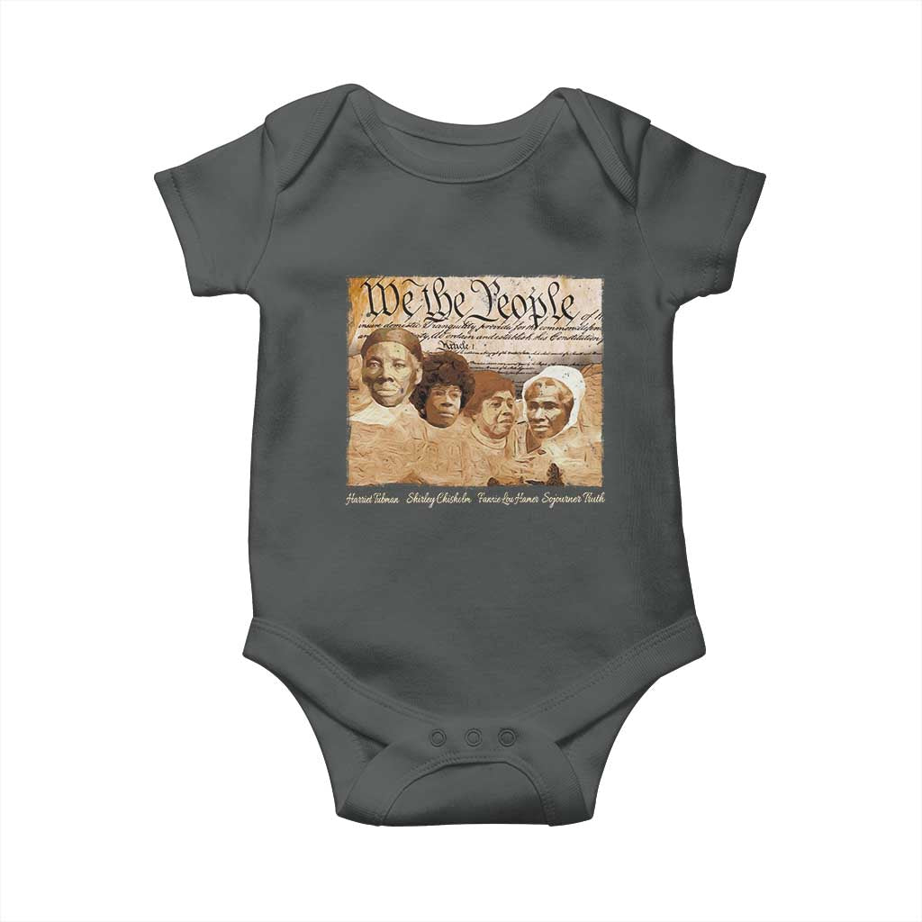 Black Women Leaders Baby Onesie Harriet Tubman Shirley Fannie Hamer Sojourner Truth Black History Month
