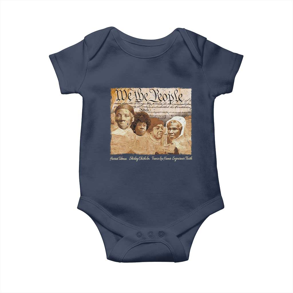 Black Women Leaders Baby Onesie Harriet Tubman Shirley Fannie Hamer Sojourner Truth Black History Month