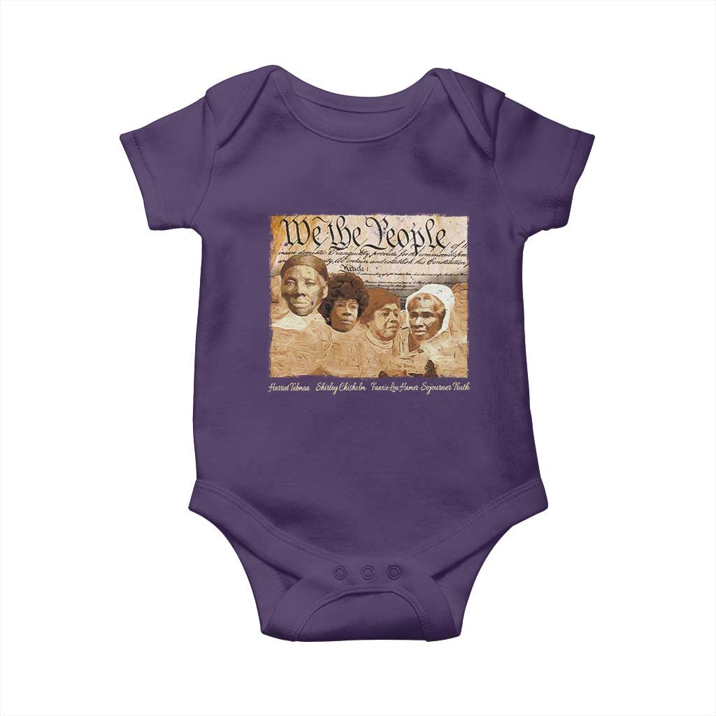Black Women Leaders Baby Onesie Harriet Tubman Shirley Fannie Hamer Sojourner Truth Black History Month